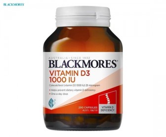 Blackmores 澳佳宝 维生素D3胶囊1000IU 200粒